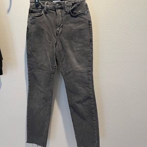 GOOD American Raw Hem, color Black170